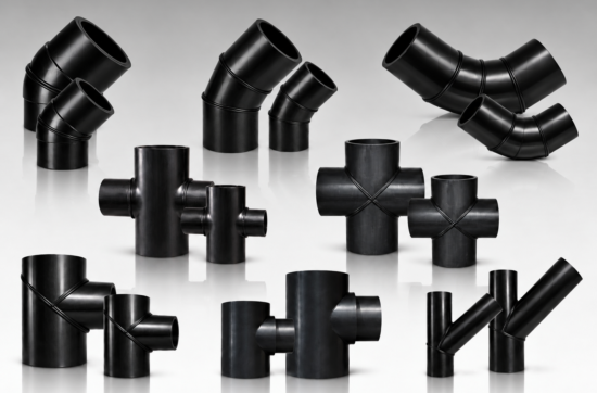 وصلات HDPE المصنّعة